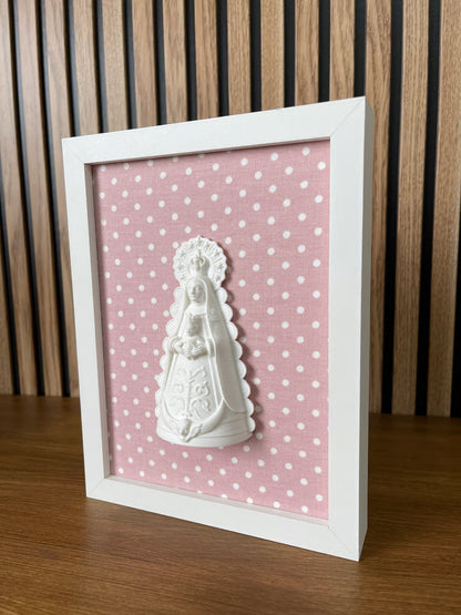 Cuadro figura Virgen del Rocío