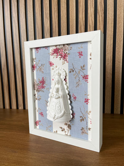 Cuadro figura Virgen del Rocío