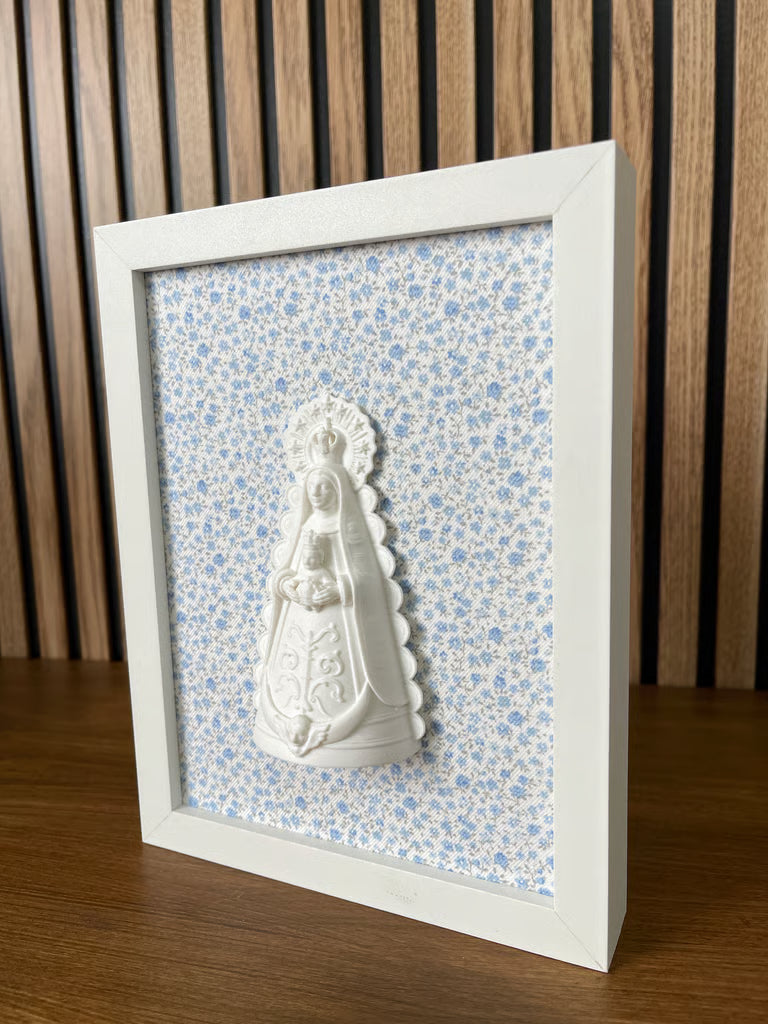 Cuadro figura Virgen del Rocío