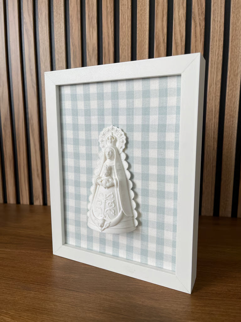 Cuadro figura Virgen del Rocío